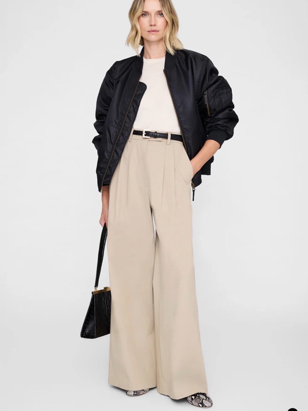 NWT Anine Bing Lou Trousers Sz 2